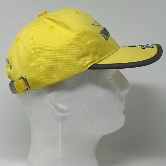 Invicta Tour de Tonka Hat Baseball Cap Cycling Cycler Bicycle Strapback Yellow - Picture 8 of 10